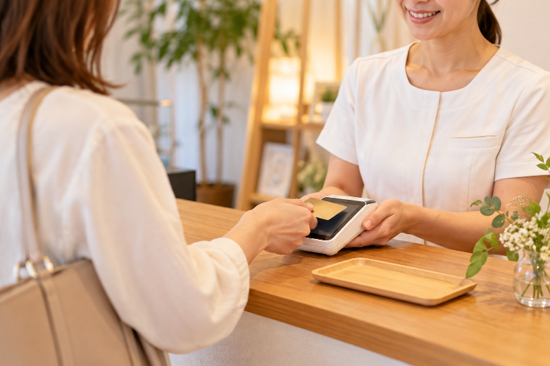 次回のご案内・お会計